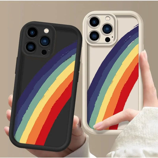 Gay Pride Rainbow Silicone Phone Case